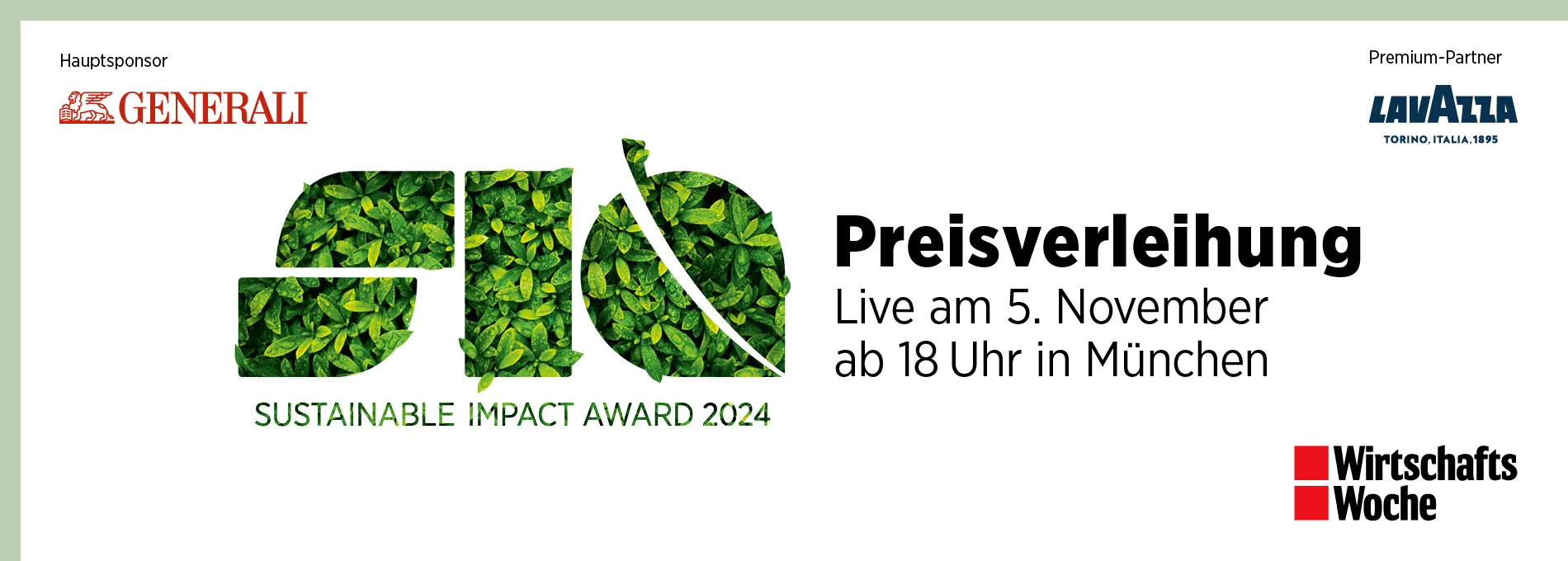 SIA 2024 – Sustainable Impact Award Preisverleihung